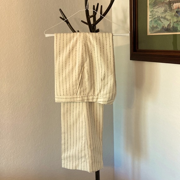 Tuleh Stripe Wide Leg Pants Size M - Picture 1 of 10